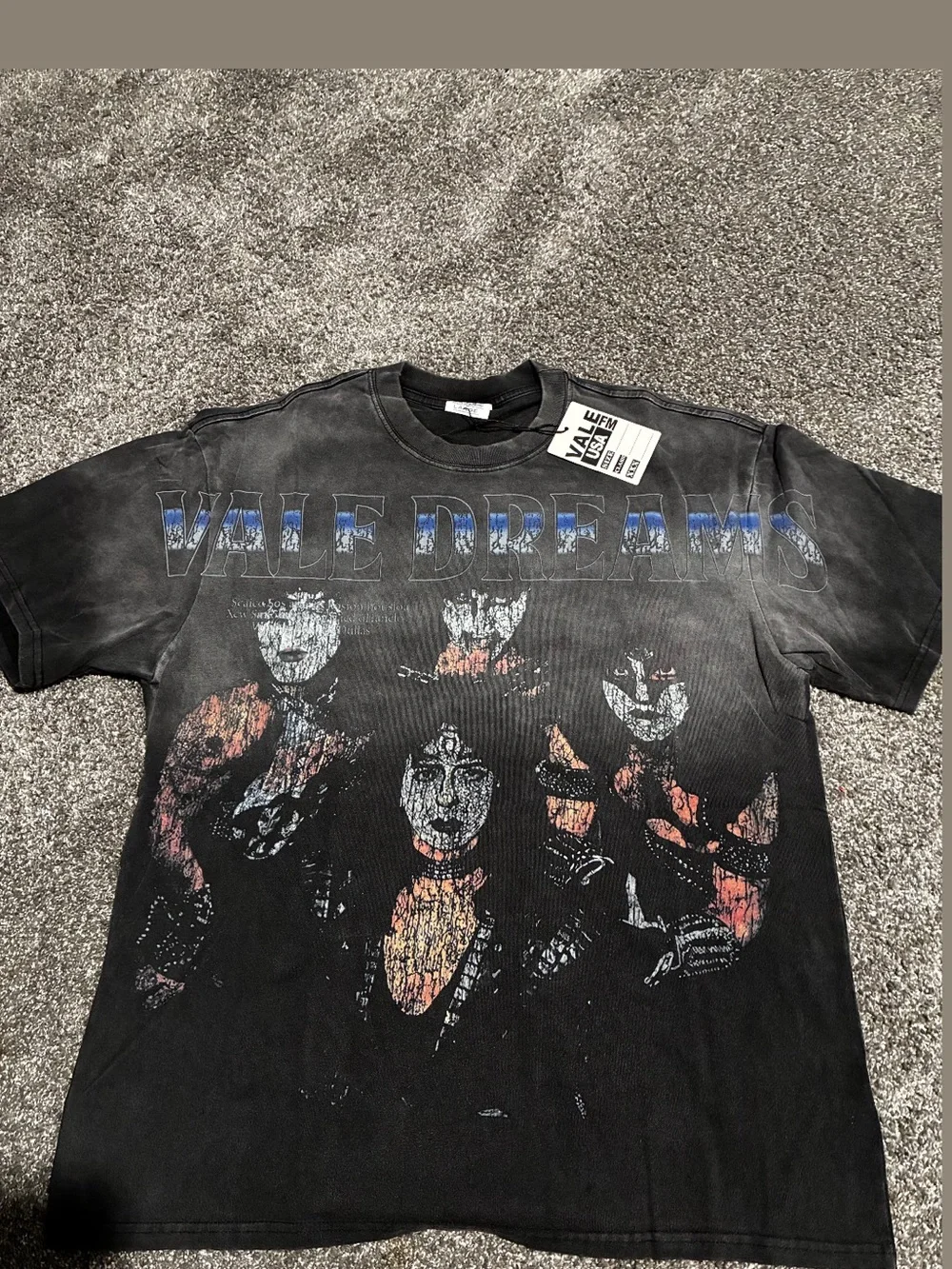 Godspeed Skull Helmet Graphic Tee - Kids Black